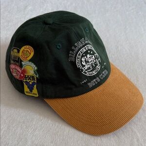 Billionaire Boys Club | Wave Dad Corduroy Brim Cotton Hat Pineneedle Green (OS)